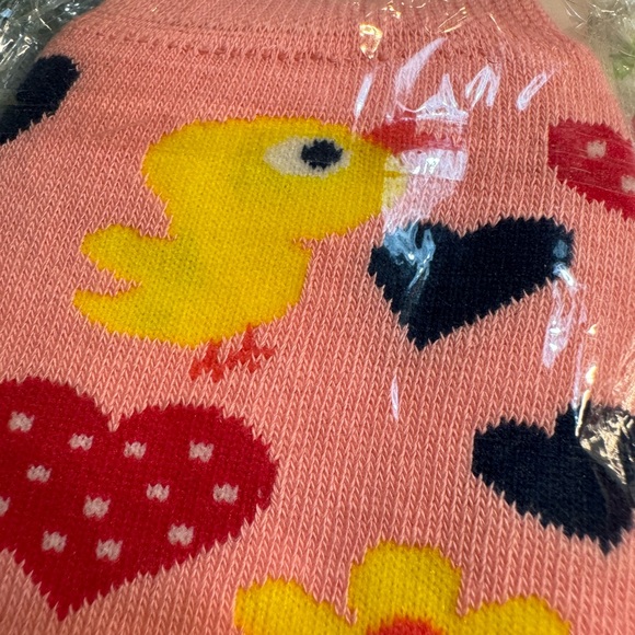 Legwarmers infants & toddlers set of 3 NIP snowflake animal print chick hearts - Picture 4 of 4